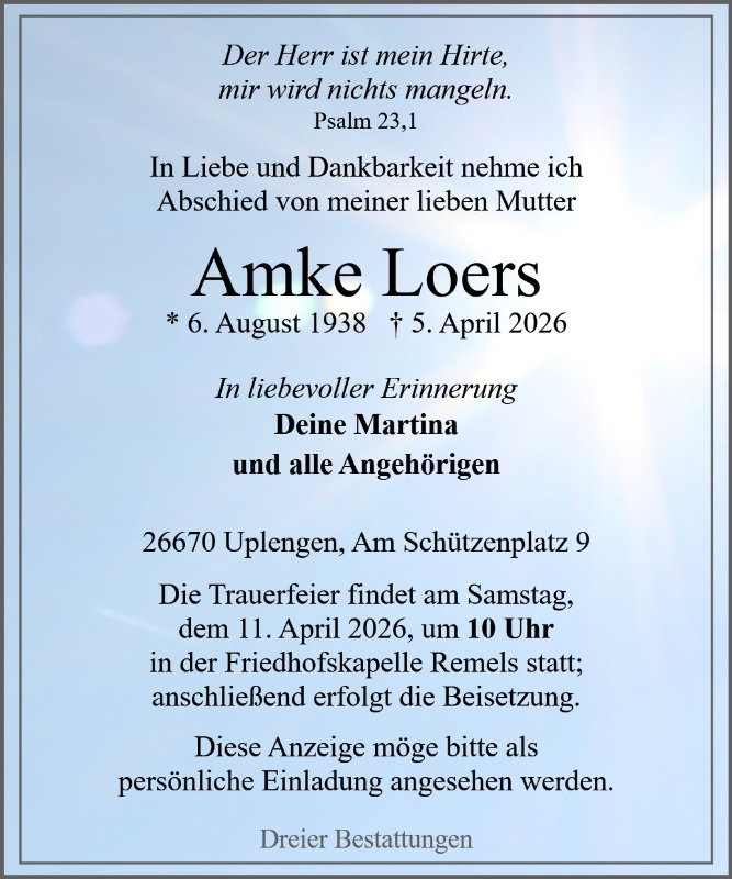 Profilbild von Amke Loers