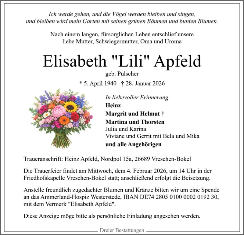 Profilbild von Elisabeth Apfeld