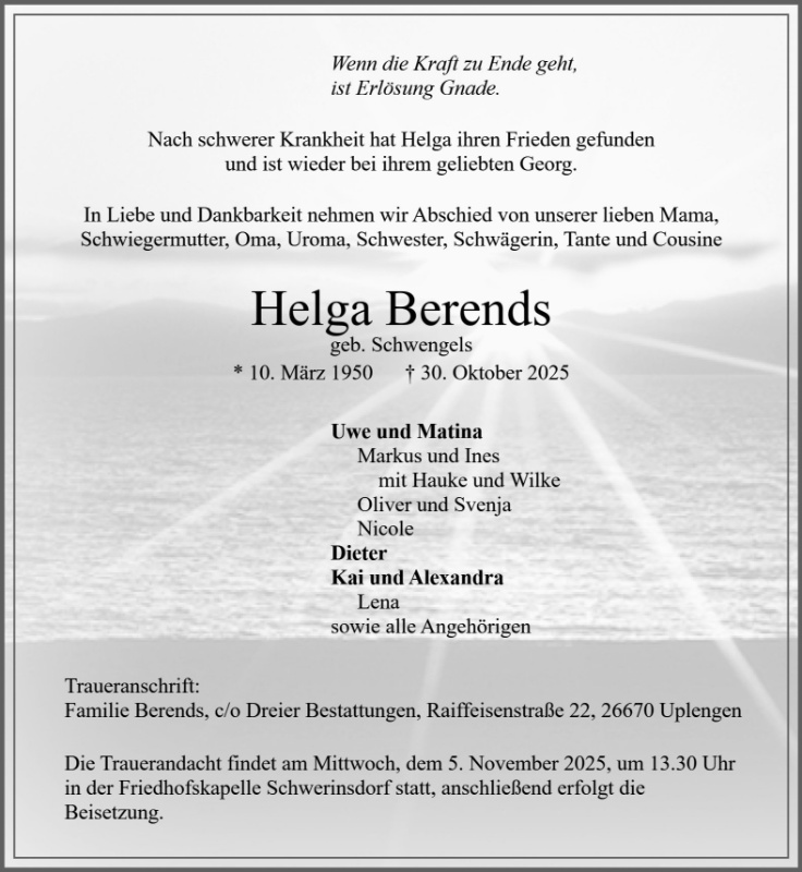 Profilbild von Helga Berends