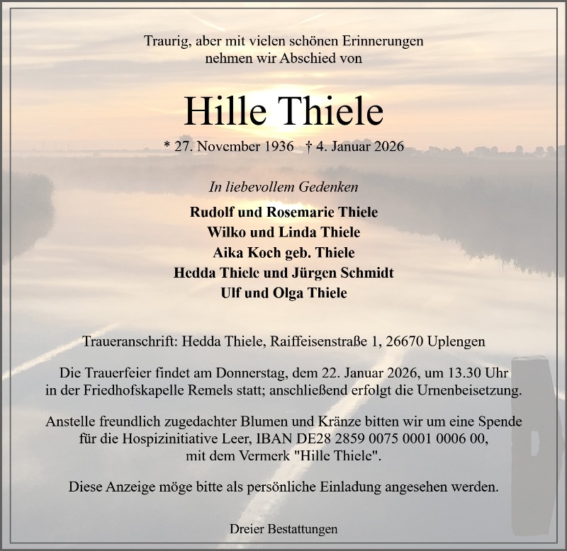 Profilbild von Hille Thiele