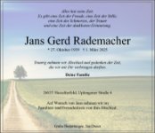 eine Anzeige