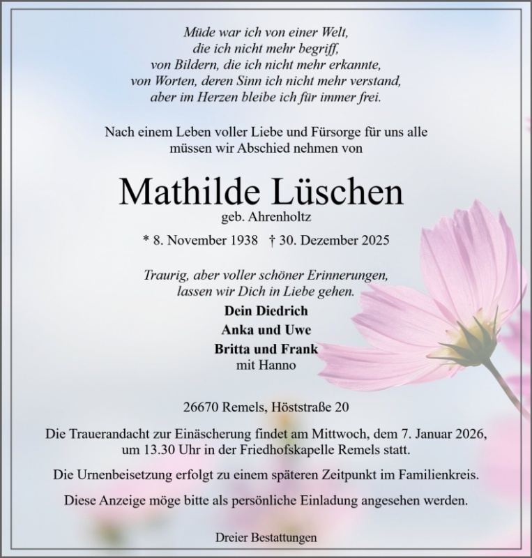 Profilbild von Mathilde L&uuml;schen 